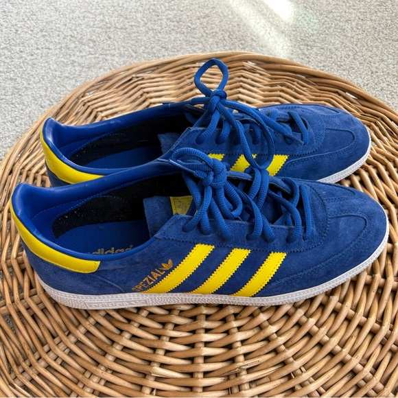 Adidas Spezial Royal Blue and Yellow Sneakers Size 12 - Picture 2 of 10